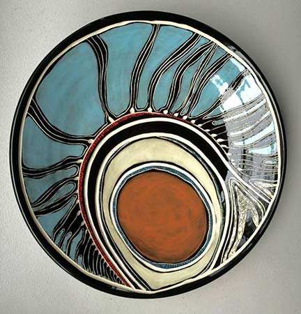 Ultra-Large-Gorrogarah-binjdil-mañana-Plate---Penny--Evans-