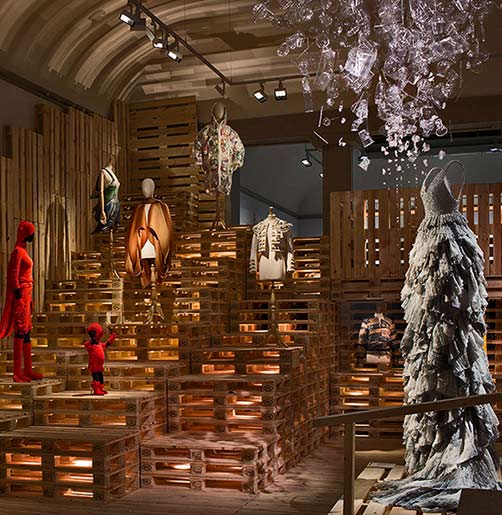 utopian-bodies-installation-view-of-sustainability-gallery-with-dresses-by-issey-miyake-dai-fujiwara-hm-hussein-chalaya
