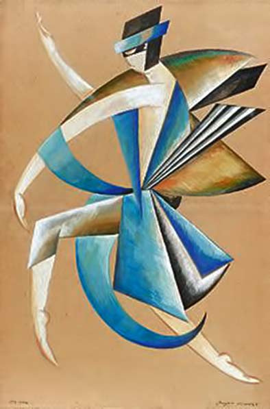vadim-meller-constructivist costume-designs
