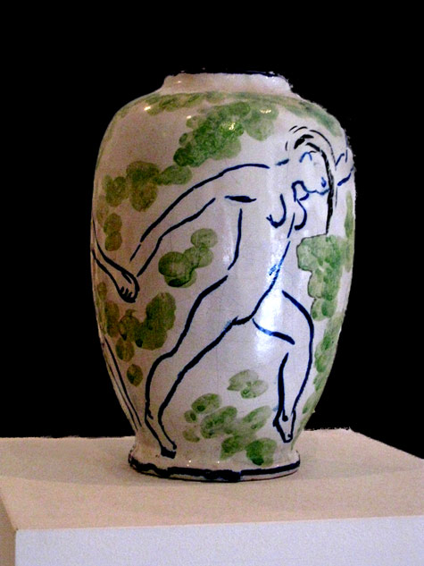 Henri Matisse vase with naked female danincg