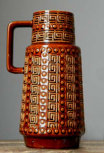 Vintage AK Alfred Klein Ceramic Vase German Pottery