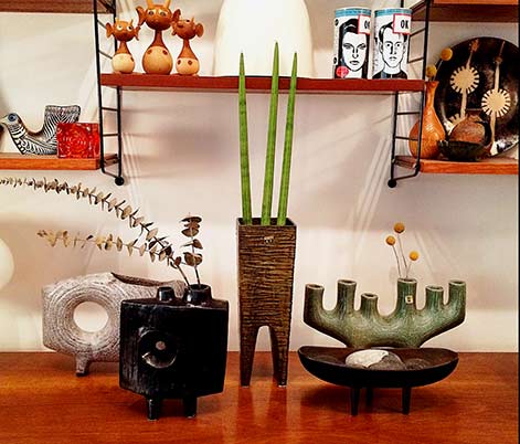 vintage-Ikebana-planters collection