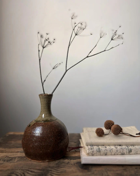 Vintage japanese ceramic vase The maker
