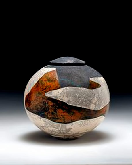 Wayne Higby Temple's Gate Pass 1988 glazed earthenware, raku-fired Smithsonian American Art Museum