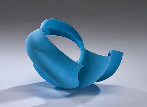 Wouter-Dam-Untitled-Blue-Sculpture-2004 Cowans