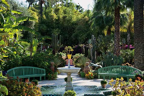 Yves-Saint-Laurent-and-Pierre-Berge's-Moroccan-garden